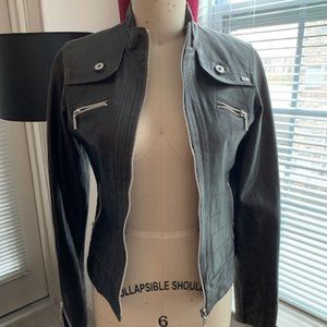 BILLABONG Brown Leather Jacket – S